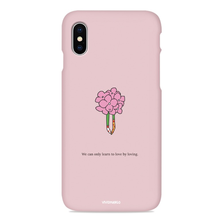 Hydrangea leg flower phone case