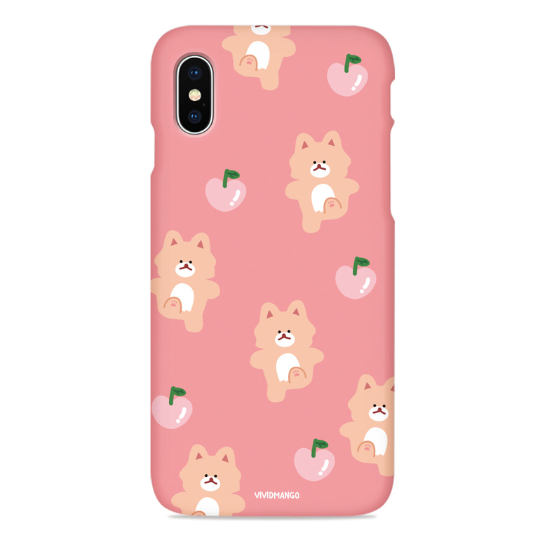 Soybean and Peach Pattern Phone Case